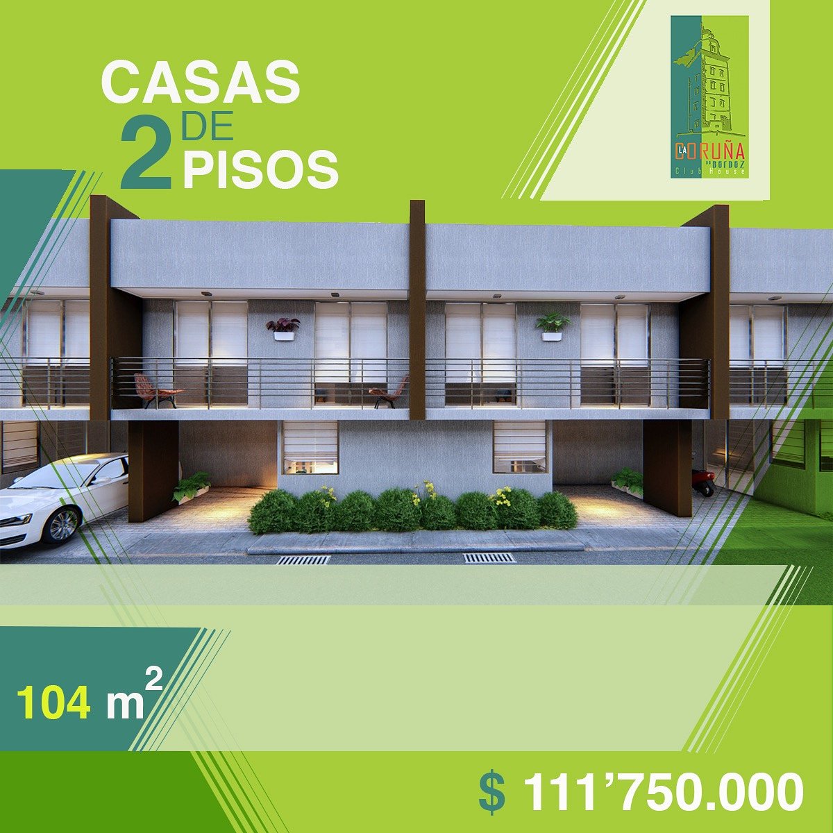 ConstructoraBe5's tweet image. 📣Tener tu casa ahora es posible 🌠¡Ven hacer realidad tu sueño! 🏡
Casas 2 pisos, área construida 104 m2, por sólo $111'750.000.
Solicita información vía WhatsApp 📲bit.ly/InfoLaCoruñaDe… o déjanos tu número de WhatsApp #Neiva #Huila
