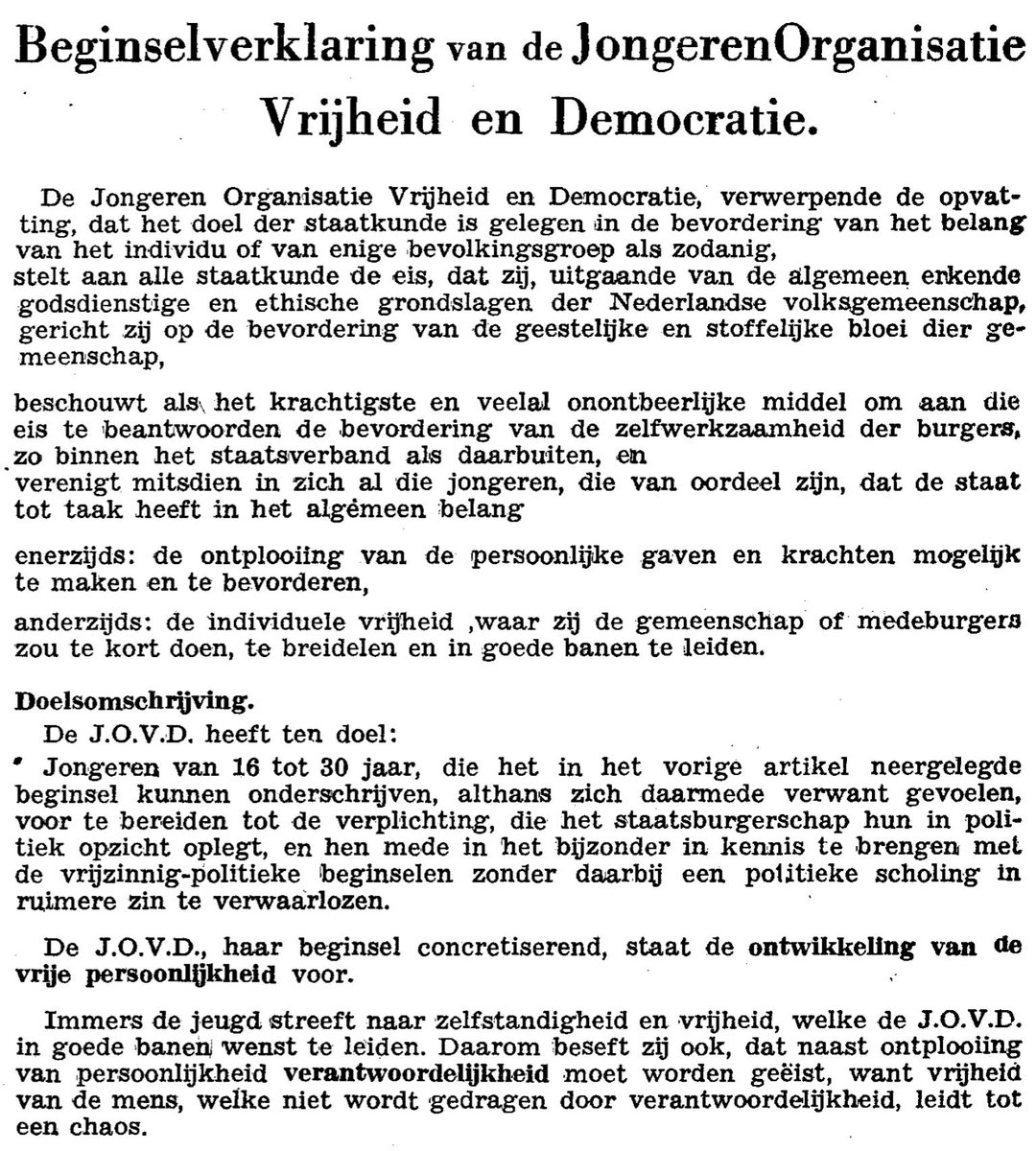 JOVD's tweet photo. Op 26 februari 1949, precies 70 jaar geleden, werd de JOVD opgericht in de Pulchri Studio in Den Haag!
➡️ Wees ons beste verjaardagscadeau en word vandaag nog lid! https://t.co/rv1KW5pJ5v https://t.co/IcyiKU5InG