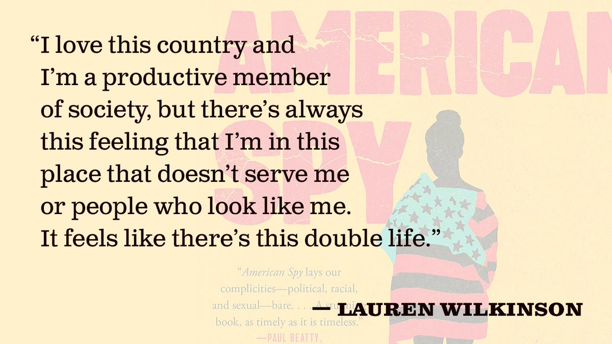 paraphrasepod's tweet photo. In the latest episode, I talked to @thrillkinson about her debut novel American Spy, which follows a black female FBI agent in the 1980s. We talked about how restructuring her novel helped her connect with her main character, and finally get her narrator spy to spill her secrets. https://t.co/8c81jsMCI2