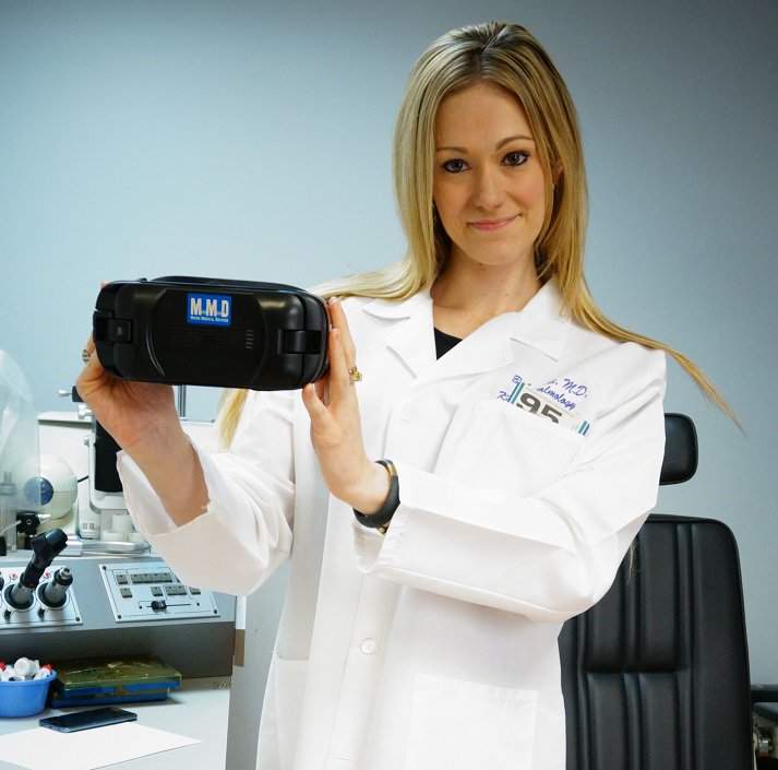 MicroMedInc's tweet image. Announcing PalmScan VF2000 Visual Field Analyzer using the latest Virtual Reality technology.