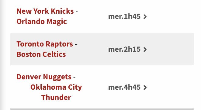 JereemPronos's tweet image. Voilà la liste des matchs de cette nuit ! , vous voulez des statistiques sur les performances d’un joueur ? Like et met le nom du joueur en questions ! Je t enverrai les stats en Dm @LineMeUp_  #JDE #teamParieur #Winamax