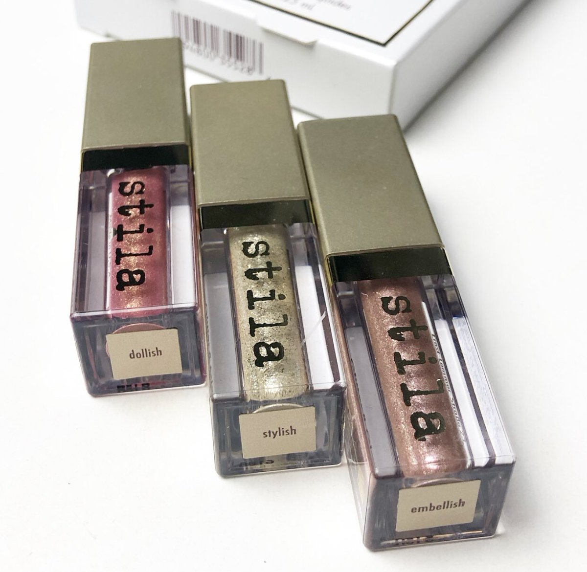 ✨Dollish ✨ Stylish ✨ Embellish ✨

Three gorgeous new shades - one fabulous price! ‘Iridescent’  is our new Glitter &amp; Glow Duo Chrome Liquid Eyeshadow Set and can be yours for just £29! bit.ly/2BAfkgj