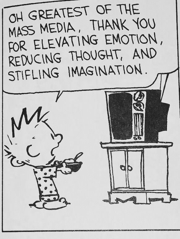 Calvinn_Hobbes's tweet photo. Calvin couldn’t be more accurate. Take time to disconnect today and talk to the ones you care about face to face. https://t.co/wxtgtZaS7T