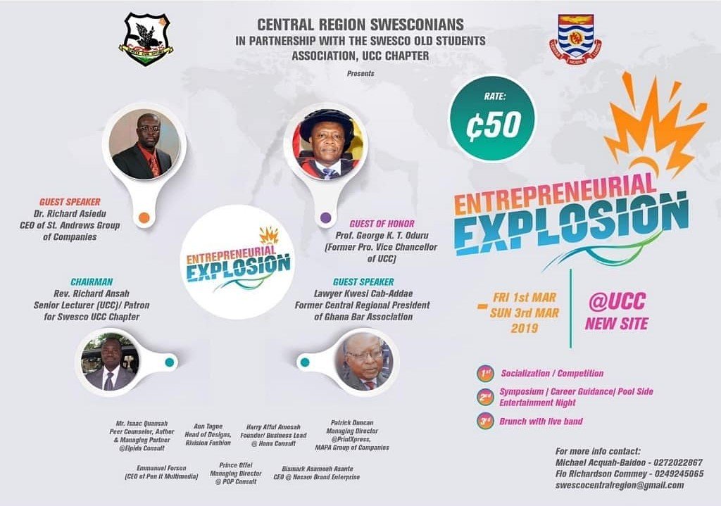My weekend looks like fun already!

Together with other CEOs and business leaders, we'll be educating young budding entrepreneurs and students in Ghana on the concept of entrepreneurship and business management. 🇬🇭

#Africa #Ghana #Entrepreneur #startup #CEO #CEOForum
