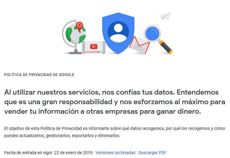 La privacidad ha dsaparecido, definitivamente