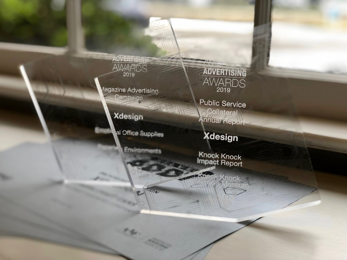 The future is now 🤖✨ We had a blast at <a href="/aafbr/">AAF-Baton Rouge</a>'s AI-themed ADDY Awards where we were honored to take home two gold and four silver awards for our recent work! #teamXdesign