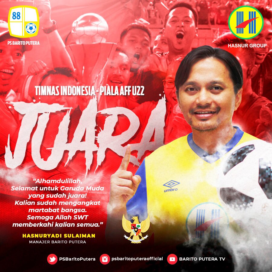 PS Barito Putera tweet media