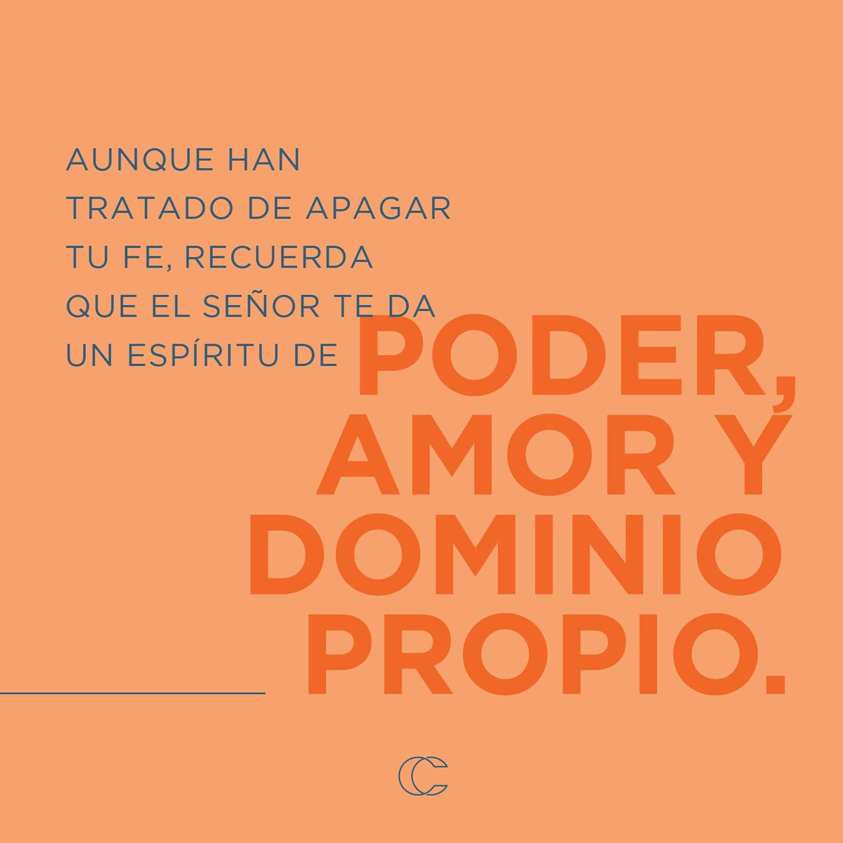 PastorCashLuna's tweet photo. Cuando Dios está con nosotros no hay problema que sea más fuerte. https://t.co/tuiiIE8VDL