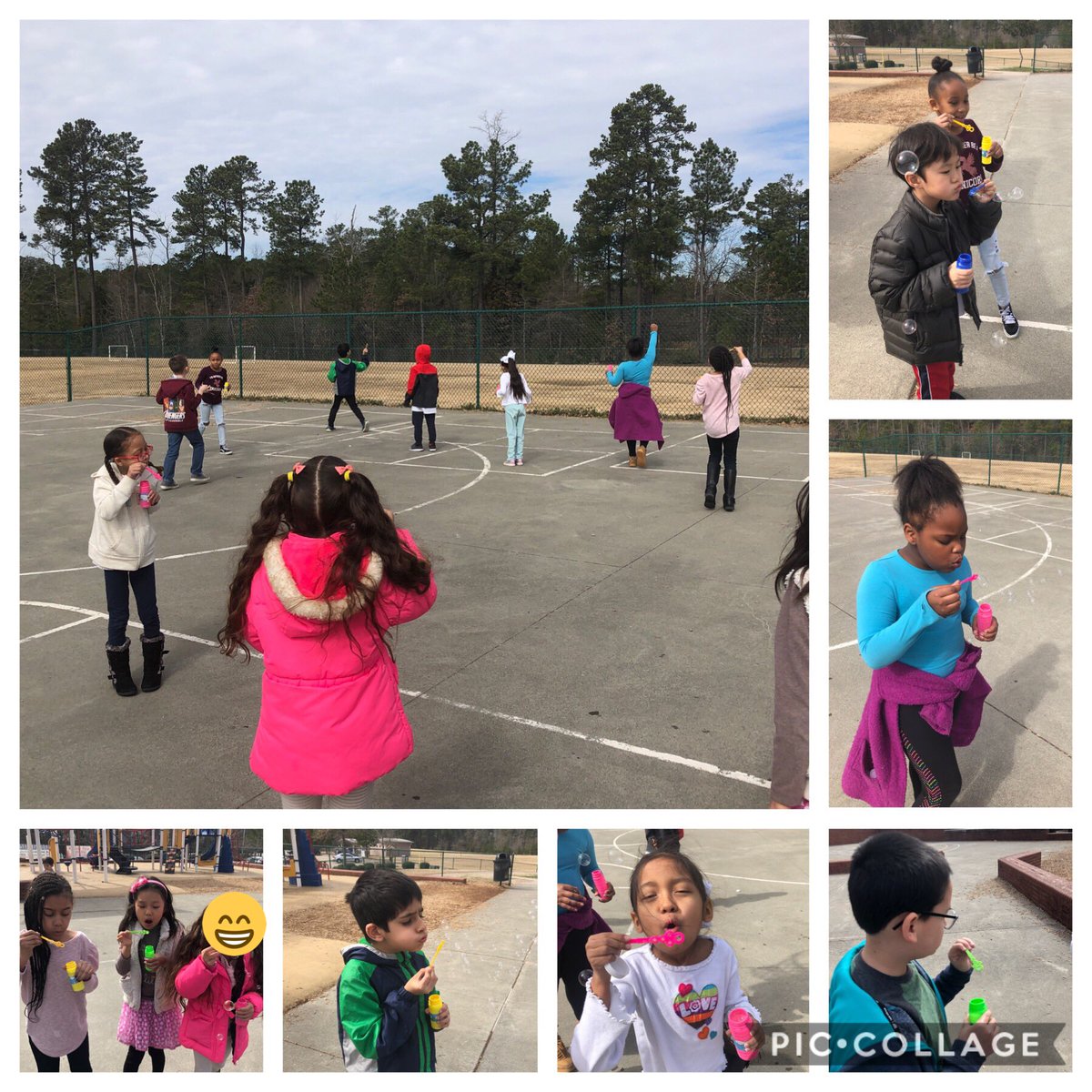 ClassensClass's tweet image. Today we began to explore wind in Science! We blew bubbles and observed the effects of the wind. We noticed the wind’s speed and direction! #WeAreBrierCreek