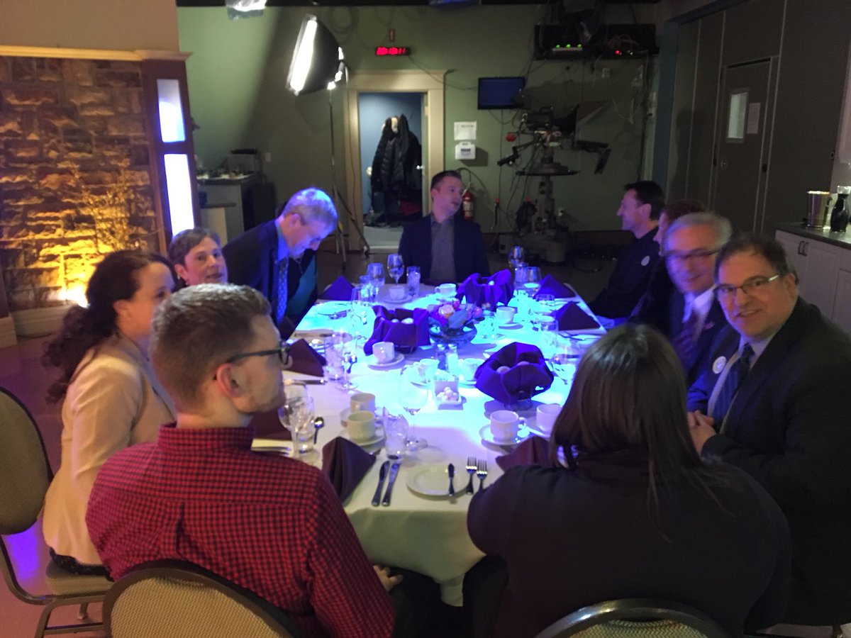LizRigneyCTV's tweet photo. Beautiful meal prepared by @scanwaycatering for @chisholm4c at #BDWAS hosted @CTVAtlantic with @KalinMitchelCTV https://t.co/s3QTO0R9yf