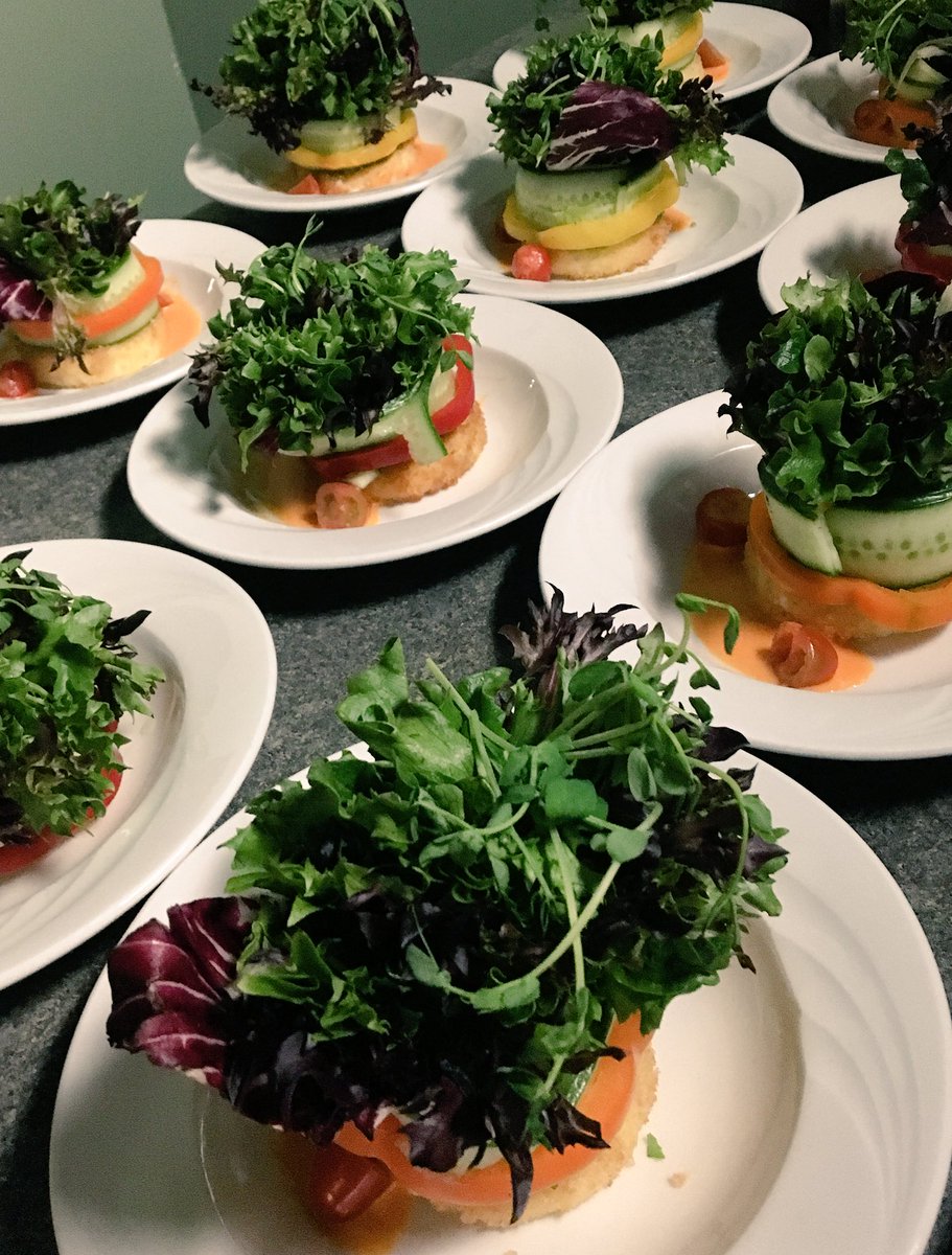 LizRigneyCTV's tweet photo. Beautiful meal prepared by @scanwaycatering for @chisholm4c at #BDWAS hosted @CTVAtlantic with @KalinMitchelCTV https://t.co/s3QTO0R9yf