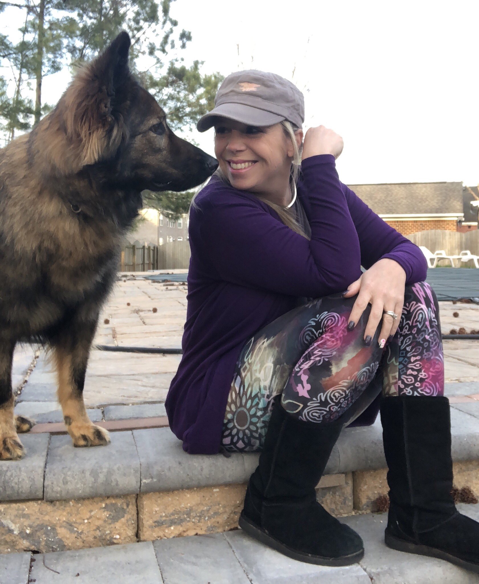 German shepherd leggings lularoe cheap