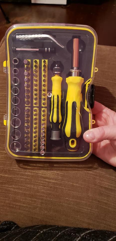 PinkKittyBB's tweet photo. Aosky Professional Precision Magnetic Screwdriver Sets-70 in 1 Electronic Repair Tool Kit. Perfect first tool kit for Teens, College Students, UNISEX.
https://t.co/MFIyVa1kuh
Watch my video....https://t.co/hwVBFd52rp https://t.co/QziziTzh59