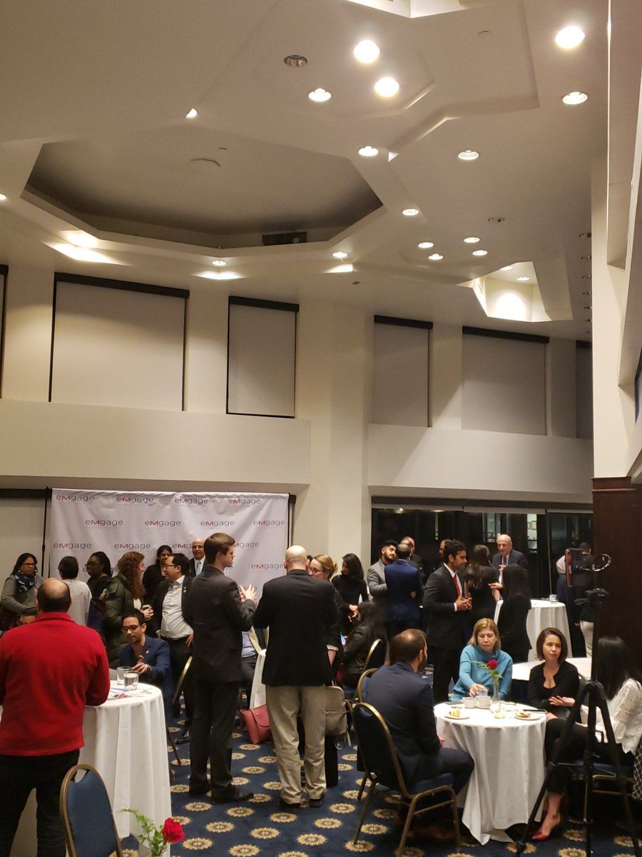 EmgageAction's tweet photo. It's a full house, thank you to all of our elected officials, supporters, and Emgagers for making this a massively successful event #StillGoing #GetEmgaged #MuslimsInPolitics #MuslimPolitics #Emgage https://t.co/ey3wYiazOh