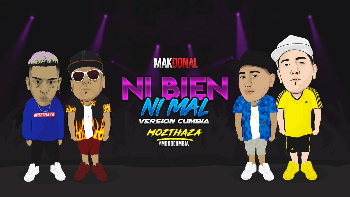 ZonaCumbieros's tweet photo. #MakDonal Ft #Mozthaza - #NiBienNiMal #VersionCumbia 2019
YOUTUBE: https://t.co/nb6WkkM4U7
DESCARGAR MP3: https://t.co/yesKOLeO2S https://t.co/Lp4gcRX1Ix