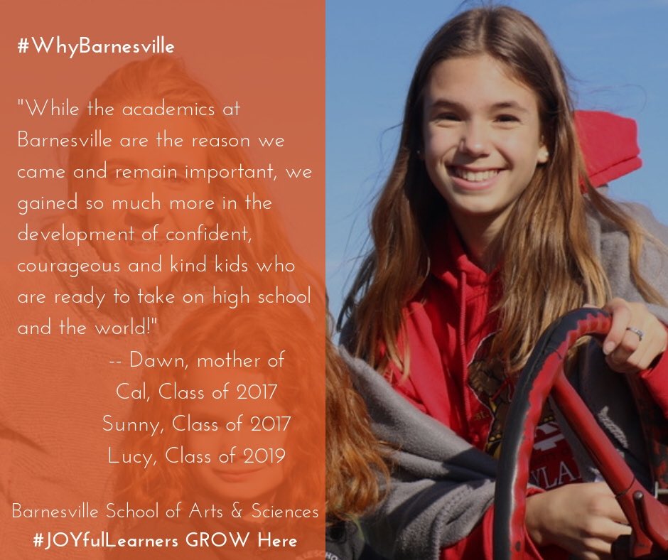 Tweet by Barnesville School of Arts & Sciences