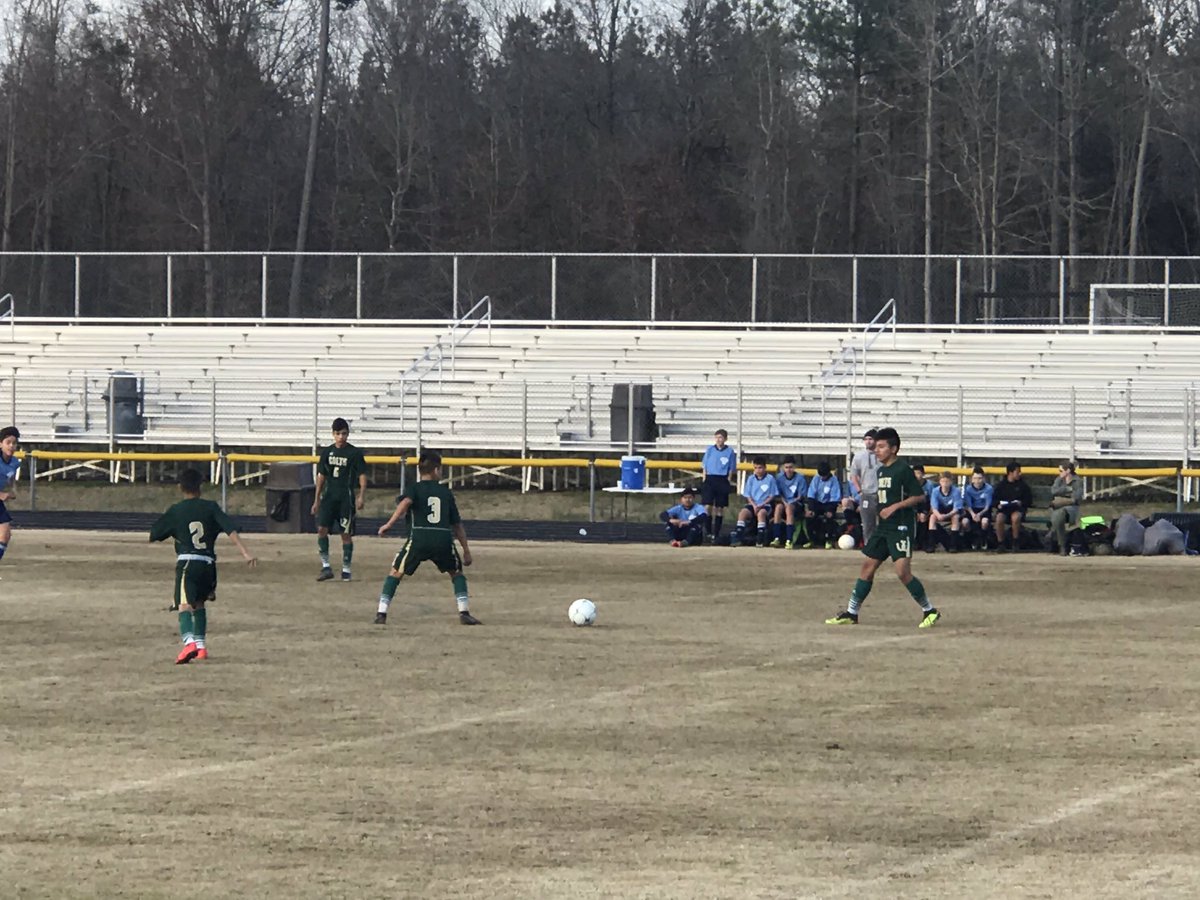 First game of the season for the Colts! ⚽️ @WestmooreK8 @HighfallsEagles