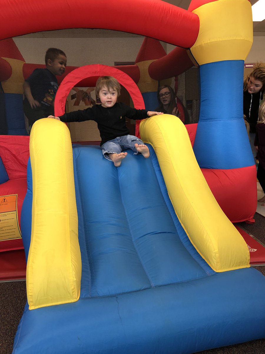 Bounce House Fun! #drespride #Prek #schoolisfun