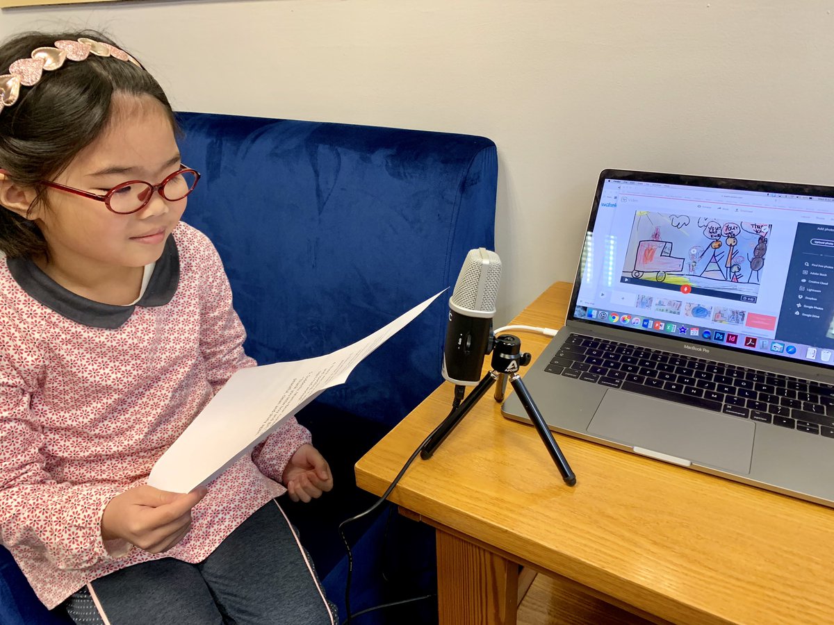 KES recording their #TravellingTale using @AdobeSpark #SkillfullCommunicators #GlobalCitizens #EffectiveCollaborators #CreativeLearners #PDESRocks #SASPudong