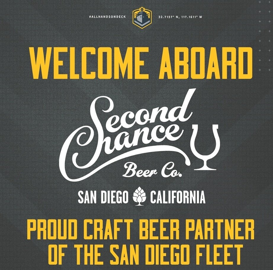 SDFleetNews's tweet image. Welcome aboard @2ndChanceBeerCo 🏈🍻 

Tags (ignore) 
#aaf #nfl #fleet #affleet #sdfleet #sdfleetnews #football #f4f #followforfollow #beer #sandiego #cali #profesionalfootball #linebacker #partnership #follow #ncaa #qb  #shop #nflshop #gofleet
