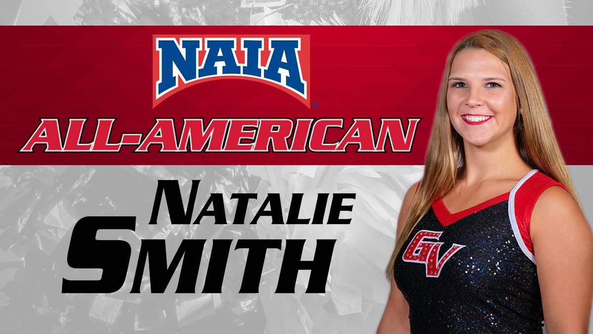 Congrats to freshman Natalie Smith of the GV dance team earning <a href="/NAIA/">NAIA</a> All-American honorable mention honors! #BeAViking #RedRising
