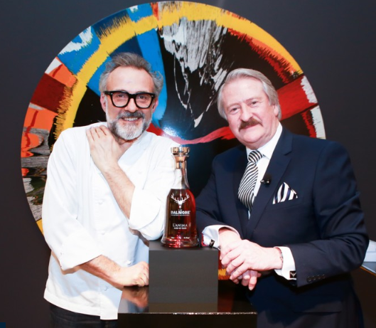 Last night in #NYC, famed chef <a href="/massimobottura/">massimobottura</a> and Master Distiller Richard Paterson of <a href="/DalmoreWhisky/">The Dalmore</a> celebrated their one-of-a-kind scotch whisky, The Dalmore L’Anima Aged 49 Years. View scenes from the evening in our galleries: bit.ly/2VlR1du #SothebysWine