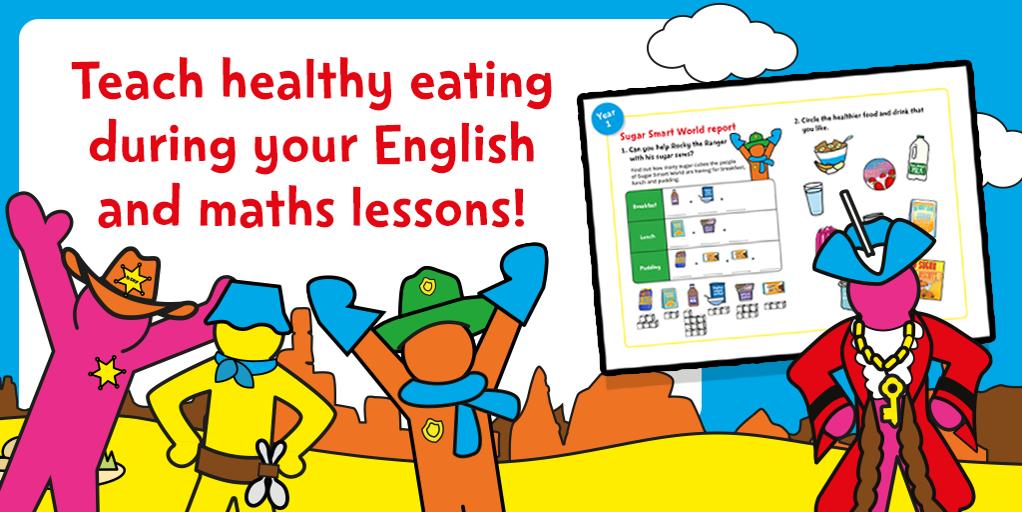 Teachers: have you tried teaching healthy eating in your core curriculum subjects? Our latest English and maths lesson plans, worksheets & posters help pupils learn about healthy habits while developing their literacy and numeracy skills. #TwinklTeach campaignresources.phe.gov.uk/schools/topics…