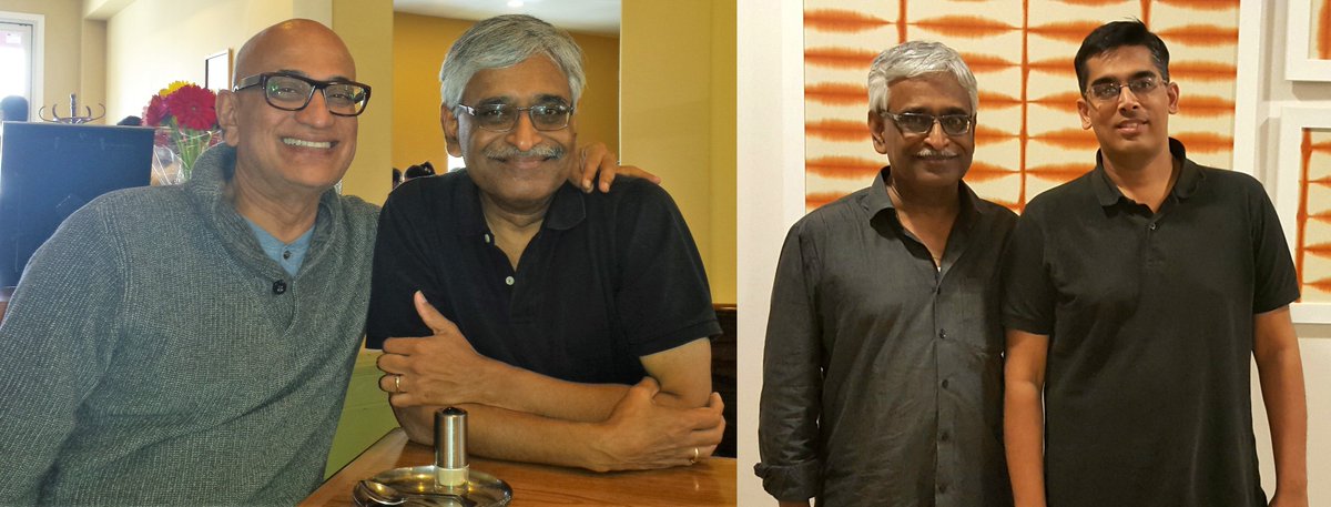 seemohan's tweet image. How cool is it that we now have 2 good friends and co-alumni of mine from @iitmadras leading artificial intelligence activities of 2 organizations that are majorly focused on #AI: #PAnandan CEO @WadhwaniAI &amp;amp; @sriramragh VP #IBMResearchAI @IBMResearch 😍 @IBM #IITMadras @IITMAA