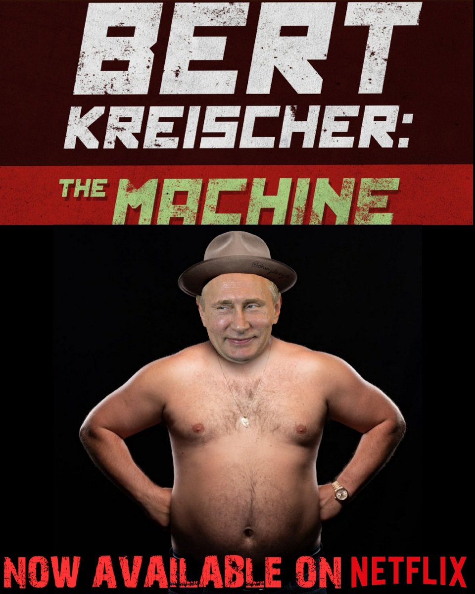 ohmydeezus's tweet photo. @bertkreischer @netflix @NetflixIsAJoke A few poster for the new @NetflixIsAJoke location#bertkreischer
#themachine #netflixisajoke #netflix #bertcast #bertbertbert #vladimirputin #russia #mafia #comedy #comedian #standupcomedy #shittyphotoshop #ridiculous #ohmydeezus https://t.co/UjoCiV86M1
