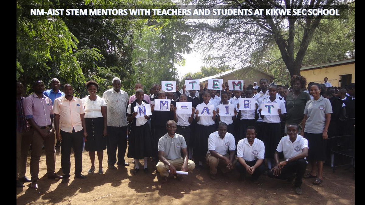 RenatusJames2's tweet photo. @Laltaika1 @NM_AIST @RichardPaulCle3 @MonicaNakei @JamsonEdwin @oshegwando STEM Mentors inspired students at Kikwe Secondary School on the application of Science, Technology, Engineering, and mathematics in addressing social and industrial challenges. https://t.co/iyacyOs4Ko
