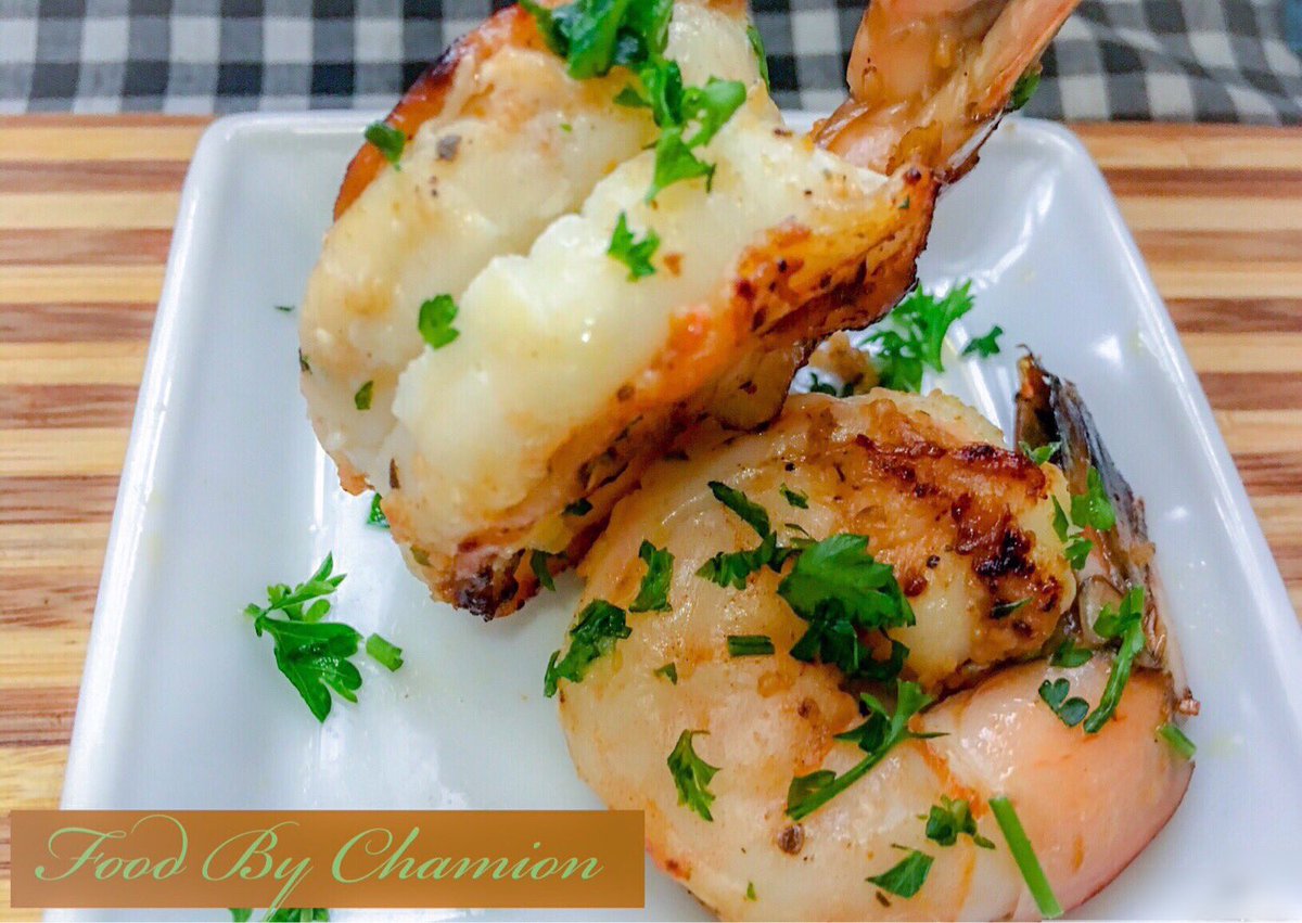Trinidadiancham's tweet photo. Cajun skillet shrimp by Chamion of Food By Chamion 🇹🇹 https://t.co/t68DL2w8pj