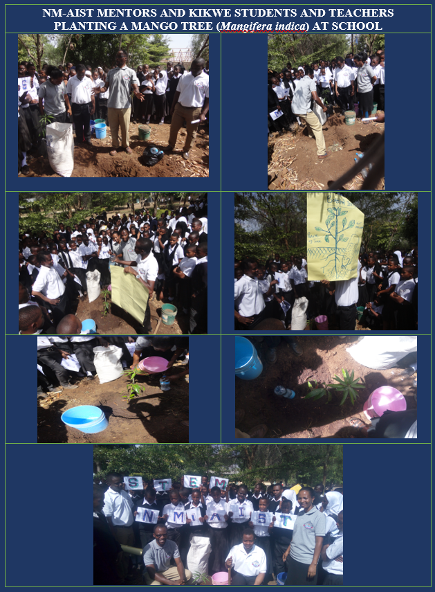 RenatusJames2's tweet photo. @Laltaika1 @NM_AIST @RichardPaulCle3 @MonicaNakei @JamsonEdwin @oshegwando STEM Mentors inspired students at Kikwe Secondary School on the application of Science, Technology, Engineering, and mathematics in addressing social and industrial challenges. https://t.co/iyacyOs4Ko