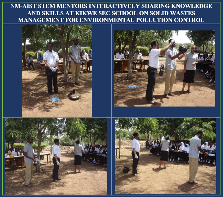 RenatusJames2's tweet photo. @Laltaika1 @NM_AIST @RichardPaulCle3 @MonicaNakei @JamsonEdwin @oshegwando STEM Mentors inspired students at Kikwe Secondary School on the application of Science, Technology, Engineering, and mathematics in addressing social and industrial challenges. https://t.co/iyacyOs4Ko