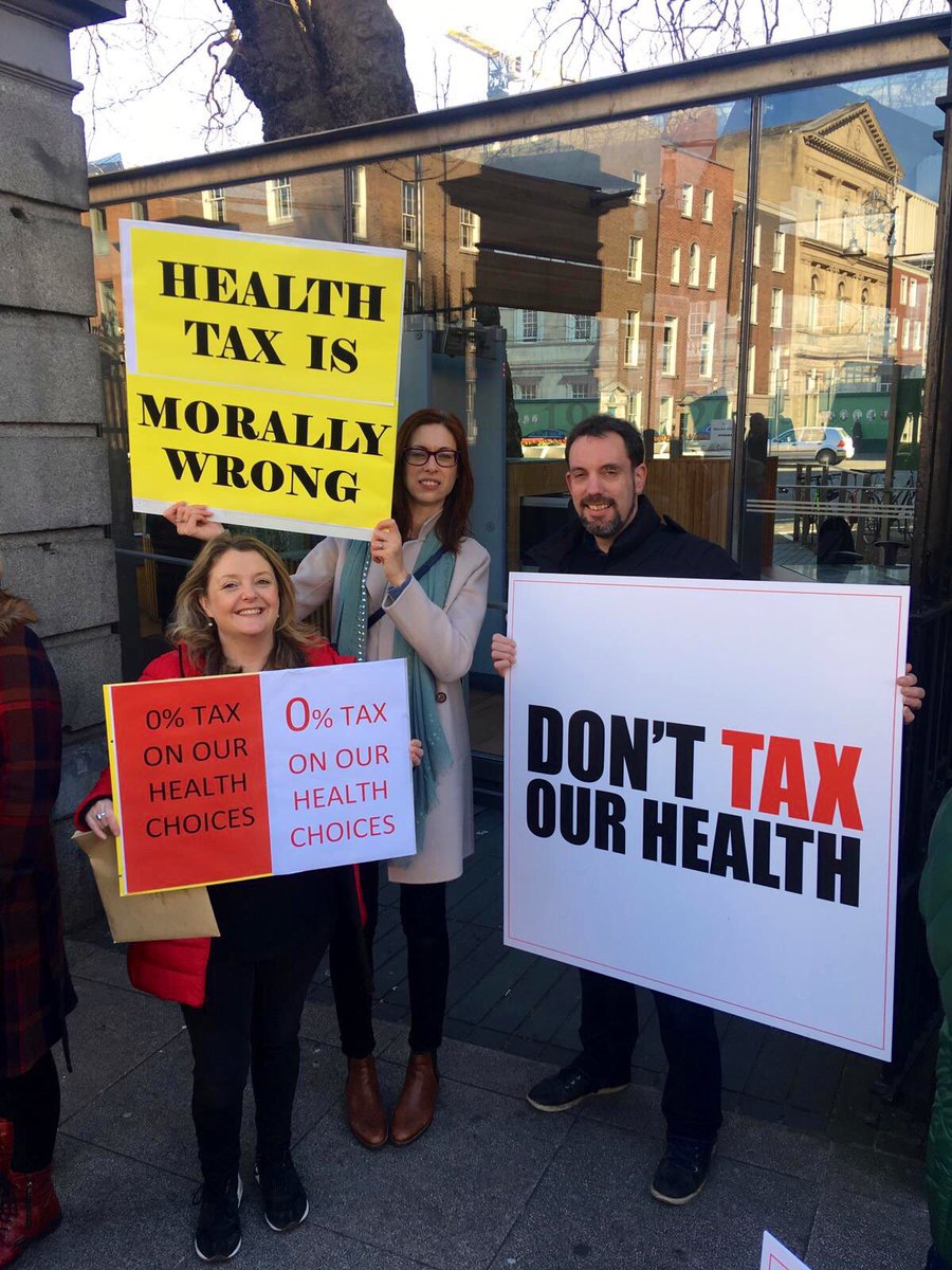 hubble_health's tweet photo. #TuesdayMotivation Raised my voice today to be heard with the passionate caring independent #healthstore community @healthstores_ie from all over #Ireland outside Dáil Éireann this morning in our last bid to #stopthisvat on our everyday #foodsupplements https://t.co/4v1ZKzSVbl https://t.co/A0JPva9WqF