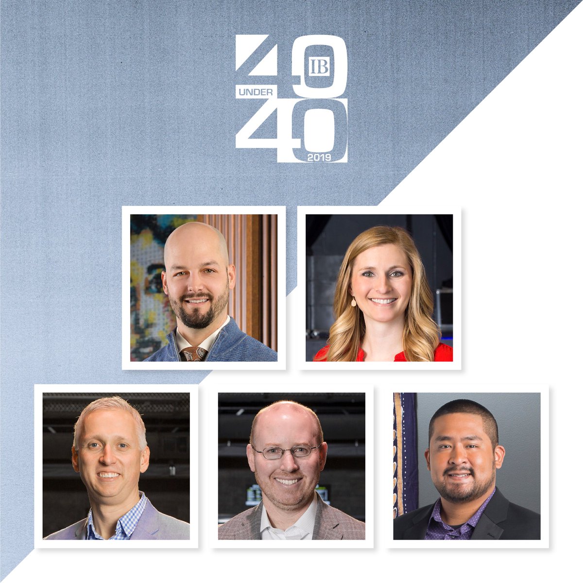 Meet the next five members of this year's 40 Under 40 class!

Jordan Geiger, <a href="/statebankofcp/">State Bank of Cross Plains</a>
Ami Myrland, <a href="/CapitolBank/">Capitol Bank</a>
Derek N.H. Notman, @DerekNotmanCFP
Eric Plautz, <a href="/findorff/">Findorff</a>
Eder Valle, <a href="/frutaartesana/">Artesan Fruit</a>

Visit IBMadison.com/40under40class… to see who is added each day!