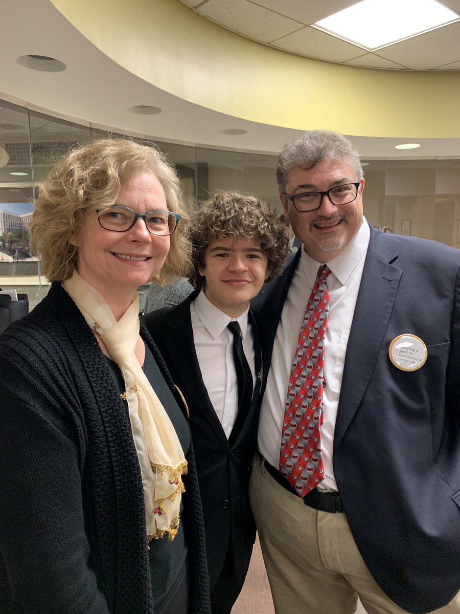 Ah, the Stranger Things one runs into when advocating for Parkinson’s research funding in the US Senate cafeteria! #UA #MJFF #StrangerThings #Parkinsons #RollTide