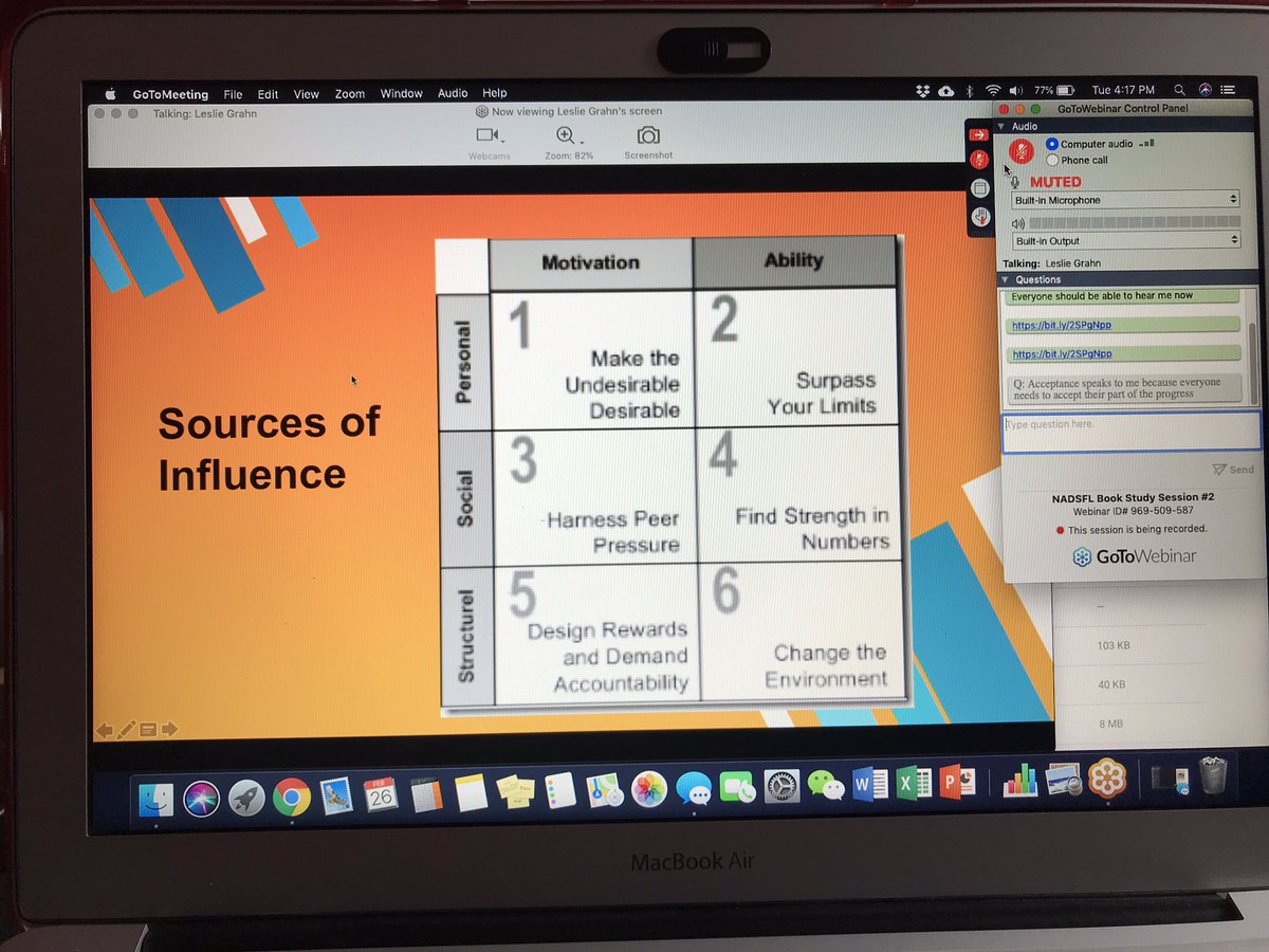 emhart0611's tweet photo. Connecting with other Influencers via webinar Book Study #nadsfl #actfl #ncvps #DLDay https://t.co/A5WSreuHvh