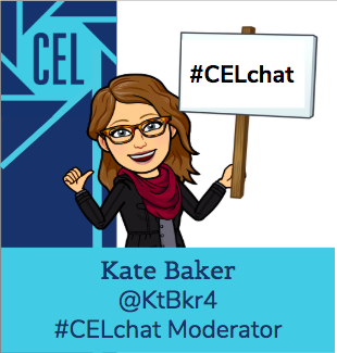 KtBkr4's tweet photo. Hi All!
Kate from NJ, 20 yrs teaching English 9.
Current CEL Member at large & Program Chair for #cel18.
Welcome to #CELchat! https://t.co/KGj0a85ahq