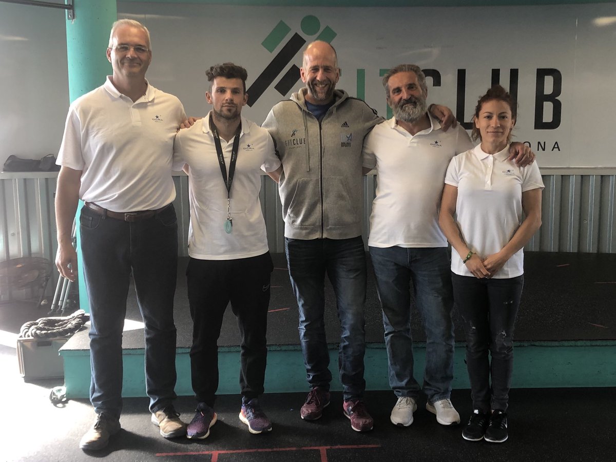 OCRA España (@ocraesp) on Twitter photo EMPIEZAN LAS CERTIFICACIÓNES !Hasta Pamplona se han desplazado parte de los responsables de OCRA ESPAÑA para visitar el centro <a href="/fitclubpamplona/">Fitclub Pamplona</a> acompañados por su director Carlos Arraiza, al que agradecemos la hospitalidad y cordialidad con la que nos ha atendido. EMPIEZAN LAS CERTIFICACIÓNES !Hasta Pamplona se han desplazado parte de los responsables de OCRA ESPAÑA para visitar el centro <a href="/fitclubpamplona/">Fitclub Pamplona</a> acompañados por su director Carlos Arraiza, al que agradecemos la hospitalidad y cordialidad con la que nos ha atendido.