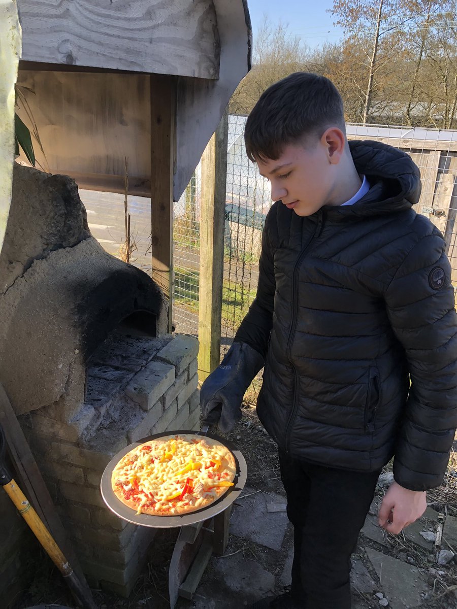 Forest school part 2! Year 9s enjoying the allotments and the sunshine! @plcommunityfarm @Head_CoalClough #chickenrun #outdoorclassroom #traditionalcrafts #outdoorcooking #alternativeprovision #wellbeing