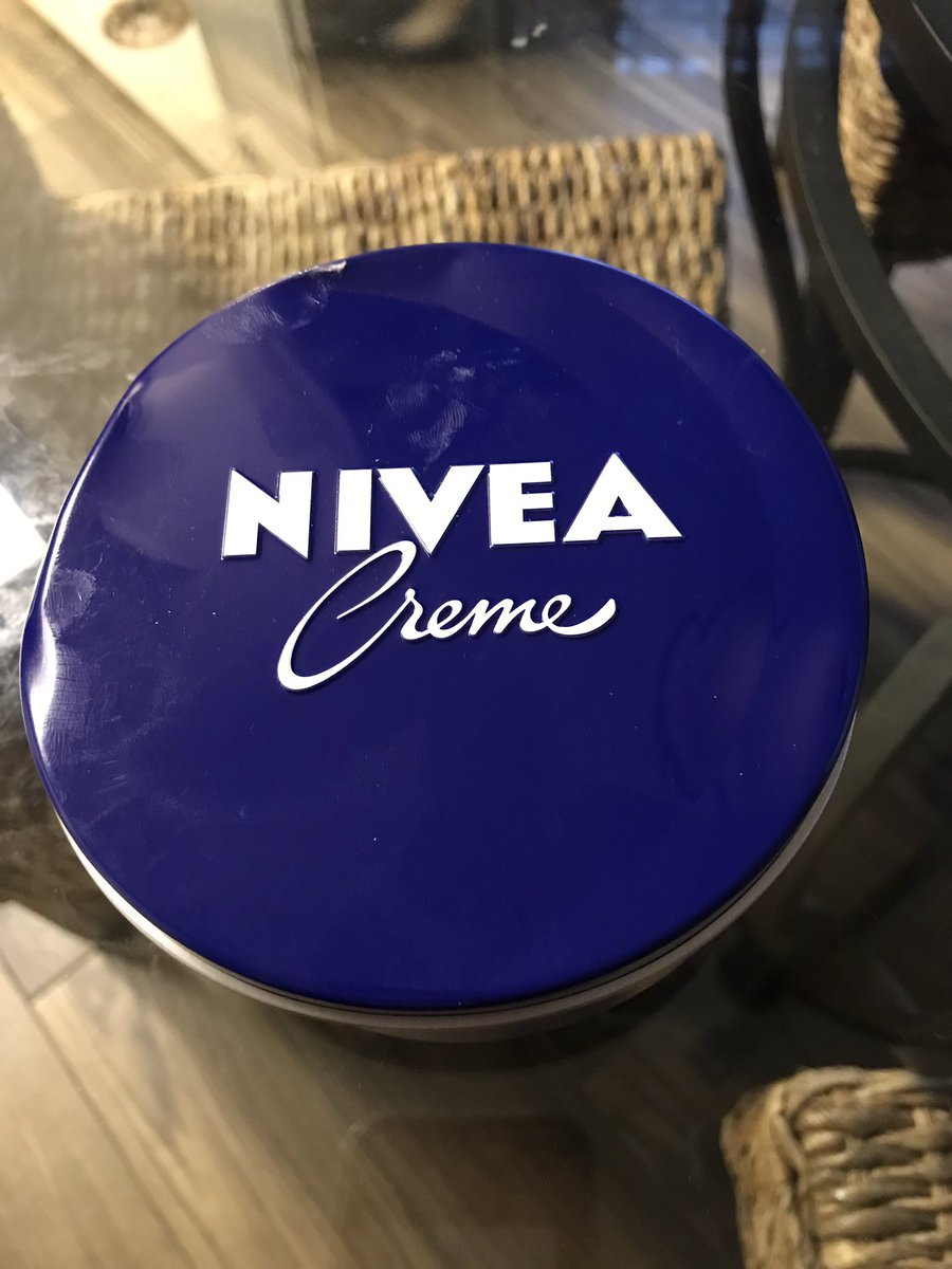 SusanGSymm's tweet photo. Just got my German Nivea Cream. Thanks @BigMama and @boomama https://t.co/Yjj8LjjBtO