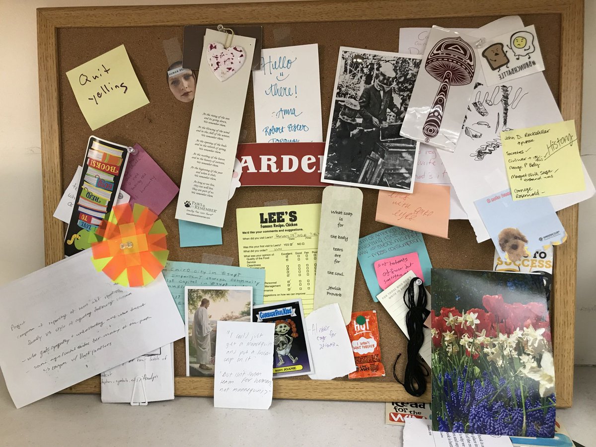 VCUCabell's tweet photo. BTW, #VCU, did you leave something in a book you returned to us? Here are some interesting items on display in our processing area. #FindersKeepers #NotLostAndFound https://t.co/7j40GAAbjh