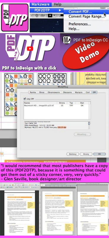 Markzware's tweet image. #PDF_to_Adobe_InDesign #Creative_Cloud #File_Conversion: #Markzware #PDF2DTP #InDesign_CC_plugins for #PDF_to_InDesign_CC #document_conversion. Open #PDF data in #INDD. Convert #PDF_to_InDesign #print, #publishing &amp;amp; #graphic_arts buff.ly/2U4gYy2