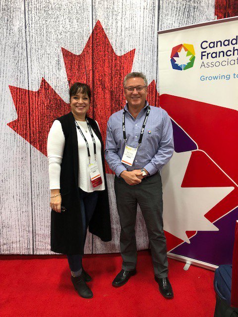 CFAFranchise's tweet photo. Some highlights from our all-Canadian booth at the IFA Convention in Las Vegas! #IFA2019 #FranSnap https://t.co/uihESdgyej