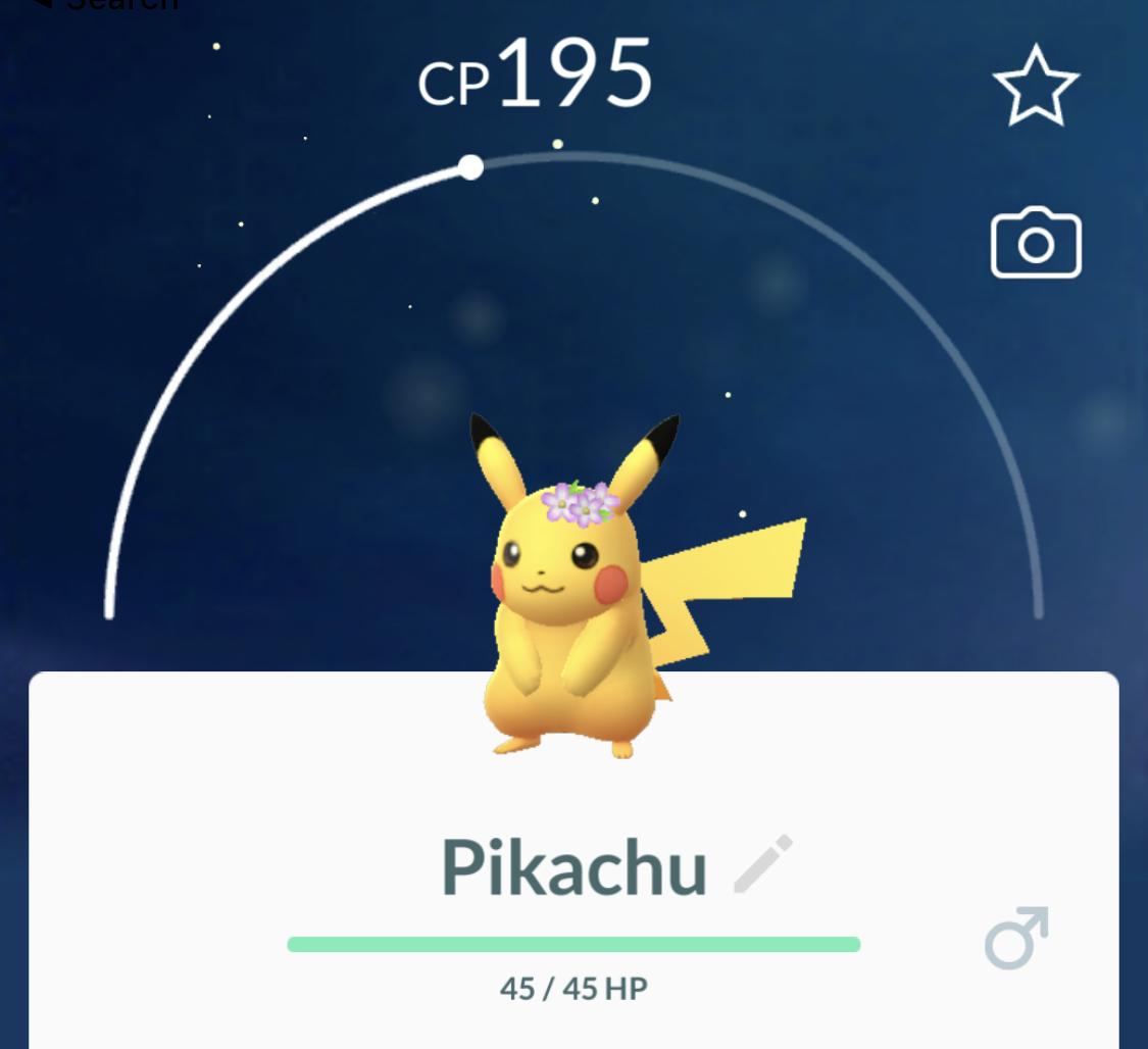 Pikachu Flower Crown Pokemon Peace Sign Cute Sticker Laptop Phone Water Bottle Car Decal