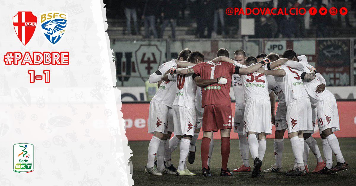 PadovaCalcio's tweet photo. Finale: #Padova - #Brescia 1-1
Reti: 11°st Mazzocco, 31°st Ndoj
#PadBre
https://t.co/140rYHyUeT https://t.co/DCGOGYr0oe