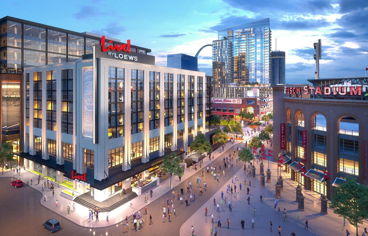 ENGworksBIM's tweet photo. Today we passed by the #BallparkVillage site in #StLouis, an awesome project where we worked on the #BIMmodeling, #3Dcoordination, and Installation Drawings for Plumbing. Exciting to see this project coming up to live! #ENGworks #Chicago #BIM #construction @BPVSTL https://t.co/NOvB0e5ysF