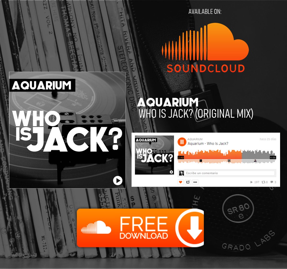 DigitalJackMx's tweet photo. Aquarium - Who is Jack? FREE DOWNLOAD 
► https://t.co/QSzLalHE7H / @SoundCloud 
✴️Follow me ▶️Listen 🧡like  💬comment  🔁Repost
#Soundcloud #NewTrack #Housemusc #Djlife #TMobileTuesdays
#CosasQueAmamosLosMexicanos #SiempreHayAlguienQue #AlaskaHappyHour #EDCMexico #music https://t.co/eoiqCptb19