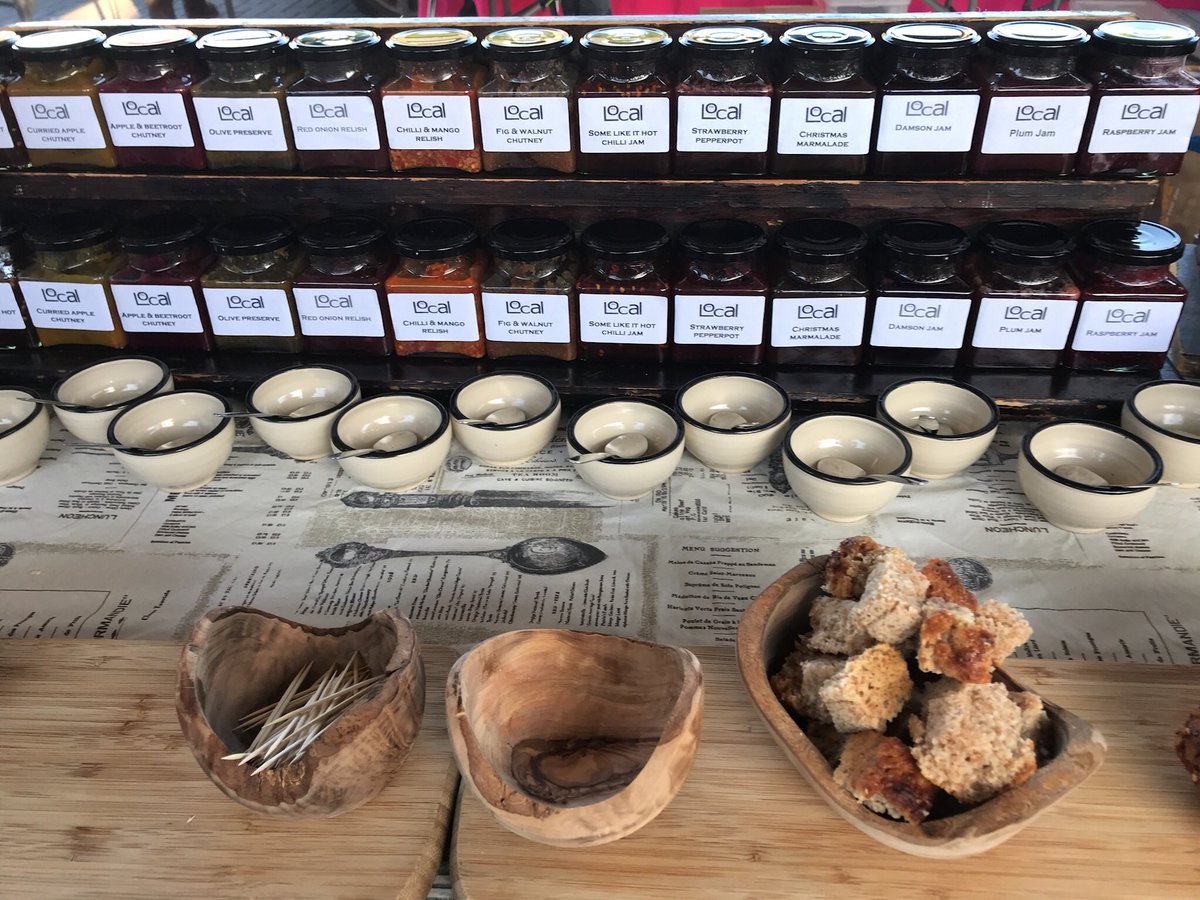 InnsCrossMarket's tweet photo. Get your @thelocalni fix of preserves, savoury jams, pickles and chutneys at our March market this Saturday 2nd, 10am-2pm. 

Hope to see you there! 

#innsmarket #farmersmarket https://t.co/B4HAIwqLOs