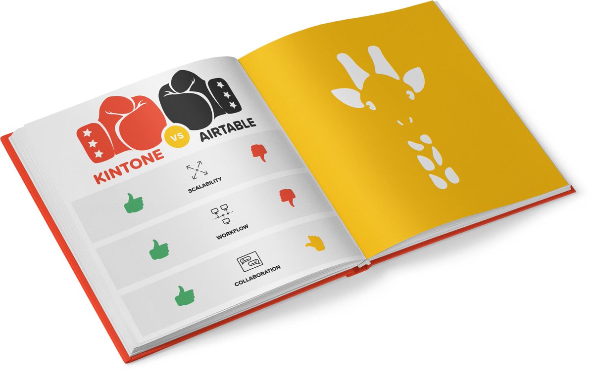 kintone's tweet photo. Do more than “better” for your business with a database solution that goes beyond basic data management. See how Kintone outperforms Airtable https://t.co/6REoBkgpIK #Kintone #WhyKintone #LowCode #NoCode #OnlineDatabase #WorkflowManagement #ProjectManagement https://t.co/sqdDntl9Fs